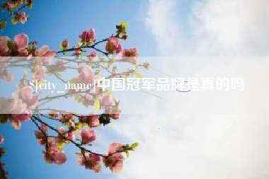 醴陵中国冠军品牌是真的吗