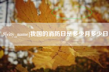 醴陵我国的消防日是多少月多少日