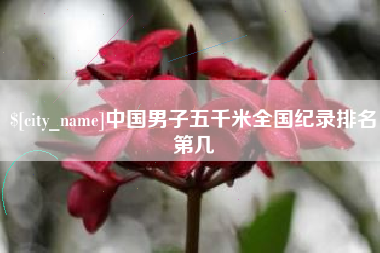 醴陵中国男子五千米全国纪录排名第几