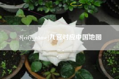 醴陵九宫对应中国地图