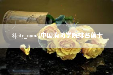 醴陵中国消防学院排名前十