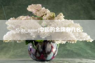 醴陵中国的金牌有几名