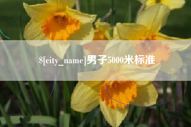 醴陵男子5000米标准