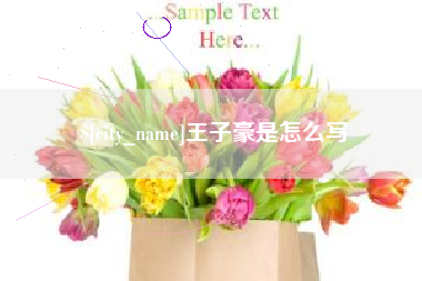醴陵王子豪是怎么写