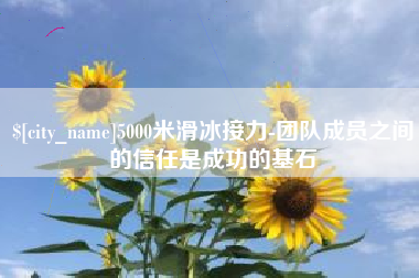 醴陵5000米滑冰接力-团队成员之间的信任是成功的基石