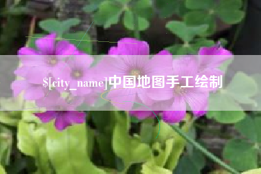 醴陵中国地图手工绘制