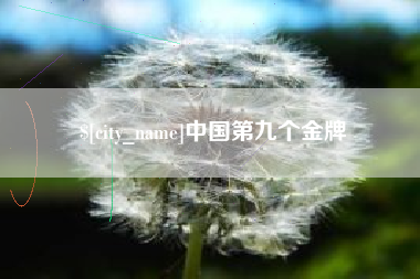 醴陵中国第九个金牌