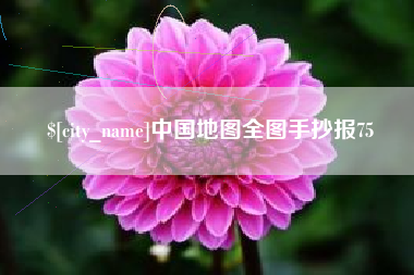 醴陵中国地图全图手抄报75