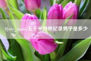 醴陵五千米世界纪录男子是多少