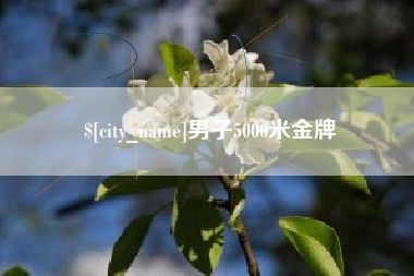 醴陵男子5000米金牌