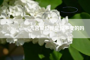 醴陵九宫星位是定位不变的吗