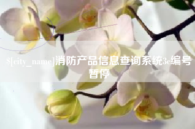醴陵消防产品信息查询系统3c编号暂停