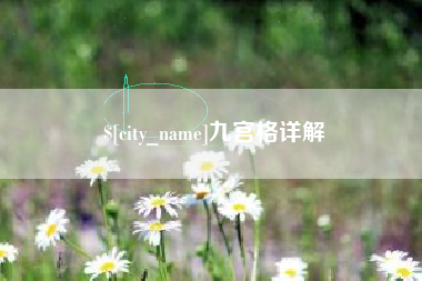 醴陵九宫格详解
