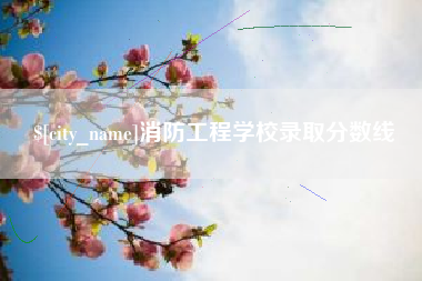 醴陵消防工程学校录取分数线