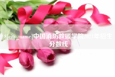 醴陵中国消防救援学院2021年招生分数线