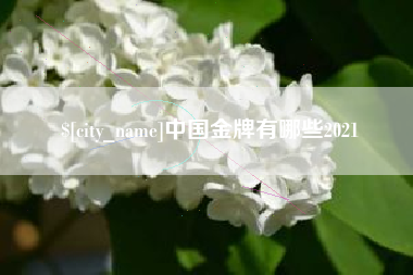 醴陵中国金牌有哪些2021